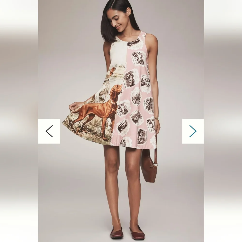 Keiko Mini Dress by Maeve Anthropologie Size Med - Picture 3 of 13